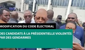 [#Reportage] Modification du Code électoral : des candidats à la présidentielle violentés par des gendarmes