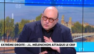 Julien Dray : «Il y a un conflit entre le Crif et Jean-Luc Mélanchon»