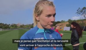 Norvège - Hegerberg avant le 1er match : "Je suis étonnamment calme"