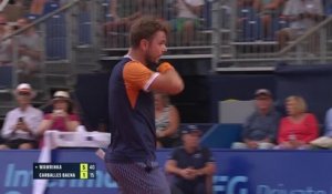 Gstaad - Wawrinka sur abandon