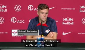 Leipzig - Baumgartner : "Je ne suis ni Nkunku, ni Szoboszlai"