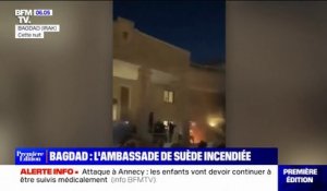 Coran brûlé à Stockholm: l'ambassade de Suède à Bagdad incendiée lors d'une manifestation