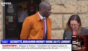 Jugé non-coupable de viol, Benjamin Mendy signe au FC Lorient