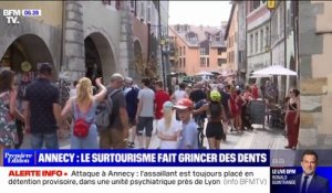 Nuisances sonores, rues bondées... La ville d'Annecy grince des dents face au surtourisme