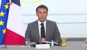 Ce qu’il faut retenir de la prise de parole d’Emmanuel Macron