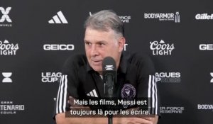 Inter Miami - Tata Martino : "Messi est toujours là pour écrire un nouveau film"