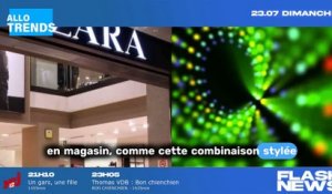 OK. "La combinaison longue de Zara fait un carton !"