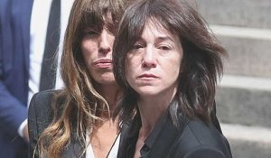 Obsèques de Jane Birkin: Charlotte Gainsbourg et Lou en larmes lors de la Cérémonie funéraire
