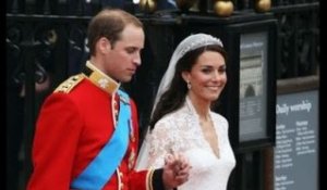 Des détails surprenants concernant la robe de mariée de Kate Middleton