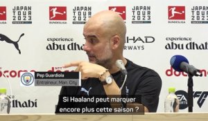 Guardiola : "Haaland veut devenir encore meilleur"
