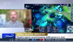 China's gaming industry seeing growth