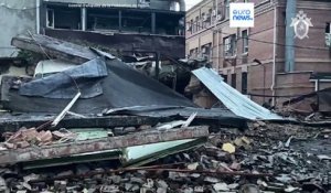 Ukraine : un missile russe frappe un immeuble à Dnipro