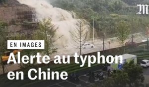 Les images du typhon Doksuri en Chine