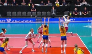 Le replay de France - Suède (2e set) - Volley - Challenger Cup