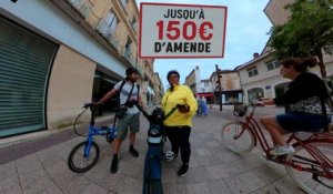 Centre-ville interdit aux vélos :  les amendes pleuvent et les cyclistes fulminent