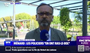 Robert Ménard, Maire (SE) de Béziers, favorable à une "présomption de légitime défense" pour les policiers