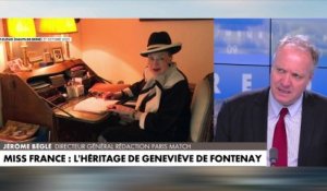 Jérôme Béglé à propos de Geneviève de Fontenay : «C'est un bout de France qui est mort cette nuit»