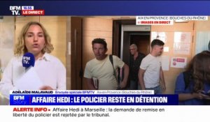 Affaire Hedi: la demande de remise en liberté du policier placé en détention provisoire a été rejetée