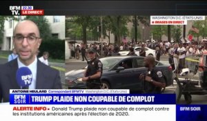 Comparution de Donald Trump: l'ancien président américain a plaidé non coupable de complot contre les institutions américaines