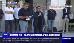 "Nos fêtes ont été souillées": hommage à l'homme tué lors des fêtes de Bayonne