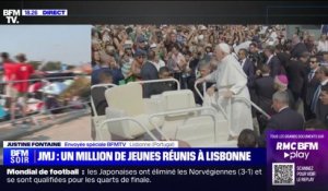 JMJ au Portugal: le pape François de retour à Lisbonne après une escale à Notre-Dame de Fátima