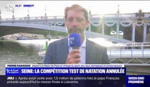 Test de natation annulé à cause de la pollution de la Seine: "C'est regrettable et on est tous déçus" explique Pierre Rabadan, adjoint au Sport de Paris