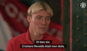 Man. United - Højlund : "Cristiano Ronaldo était mon idole"