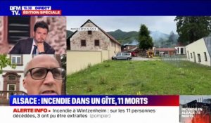 Incendie à Wintzenheim: "Sur les quatre personnes dont on a des informations, une fait partie des rescapés", explique Denis Renaud, président de l'association AEIM de Nancy