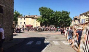 Montfrin : Abrivado de la manade Labourayre