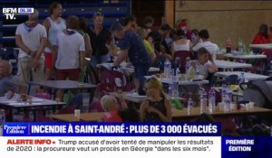 Incendie à Saint-André: plus de 3000 personnes ont dû être évacuées