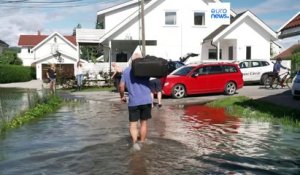 Europe : inondations en Norvège et Croatie, l'Espagne affronte sa troisième vague de chaleur