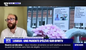 Principal retrouvé mort à Lisieux: "Il voulait faire de ses élèves de véritables citoyens", raconte le député du Calvados, Jérémie Patrier-Leitus (Horizons)