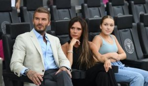 Harper Beckham fan de football ? Son apparition remarquée aux côtés de Lionel Messi