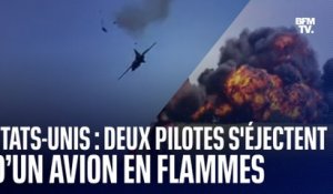États-Unis: deux pilotes s'éjectent d’un avion en flamme lors d'un spectacle aérien