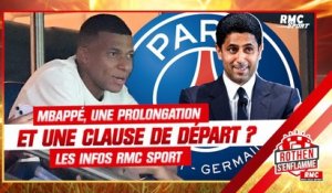 PSG : Un contrat avec clause de départ pour Mbappé ? Les infos RMC Sport