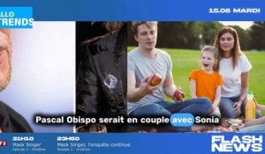 OK. "Pascal Obispo : Une romance avec Sonia Mabrouk et des ennuis judiciaires en perspective"