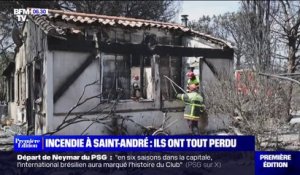 Des habitants et vacanciers de Saint-André ont tout perdu après le violent incendie qui a touché la commune