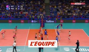 La France s'impose face à l'Estonie pour son entrée en lice - Volley - Euro (F)
