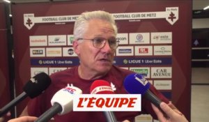 Lazslo Boloni (Metz) : « C'est loin d'être parfait des deux côtés » - Foot - Ligue 1
