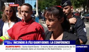 Incendie à l'Ile-Saint-Denis: la préfète déléguée fait état de "trois personnes décédées"