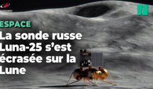 Luna-25, la sonde lancée par la Russie, s’est écrasée sur la Lune