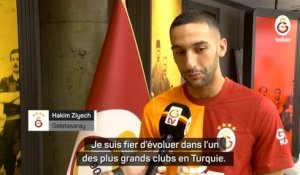 Galatasaray - Ziyech :  ''J’ai confiance en notre réussite''