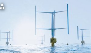 Les Éoliennes à Axe Vertical pourraient Révolutionner l'Éolien en Mer !