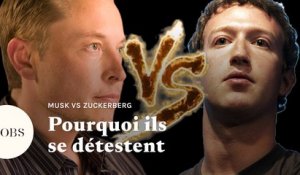 Elon Musk contre Mark Zuckerberg : mais d'où vient leur rivalité ?