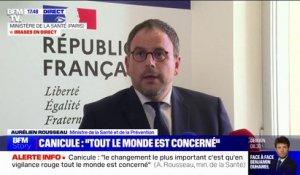 Canicule: "On est préparé", affirme le ministre de la Santé et de la Prévention, Aurélien Rousseau