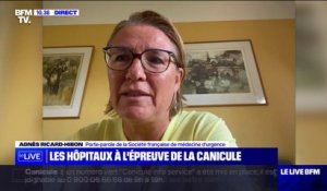 Agnès Ricard-Hibon (Société française de médecine d'urgence): contre la canicule, "c'est la prévention qui marche le mieux"