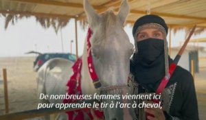 Une cavalière saoudienne fait revivre une "tradition perdue"