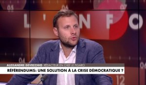 Alexandre Devecchio : «On a une crise conjoncturelle liée à la double élection d'Emmanuel Macron par défaut»