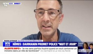 Fusillades à Nîmes: "Tout ne passera pas que par la réponse policière", pour David Leyraud (secrétaire zone sud du syndicat Alliance Police Nationale)