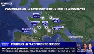 +52% à Paris, +25% à Grenoble, +14% à Metz... Pourquoi la taxe foncière explose dans certaines villes